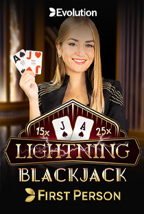 First Person Lightning Blackjack