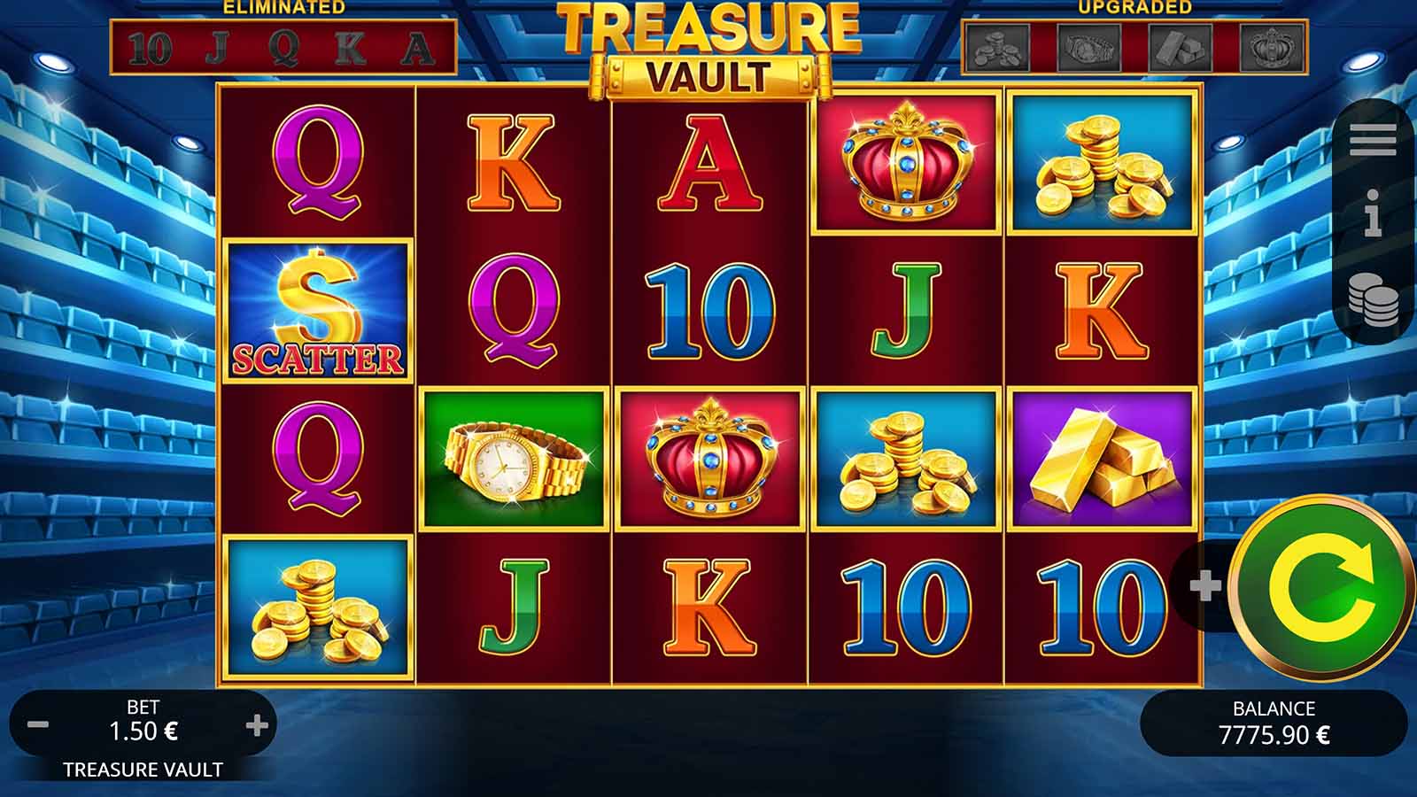 Treasure Vault - LVBet.com