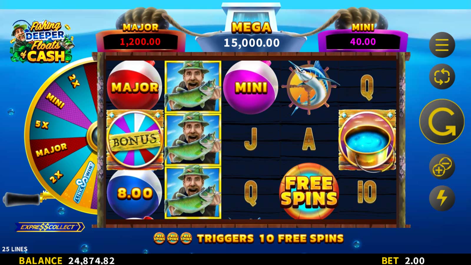 Fishing Deeper Floats of Cash