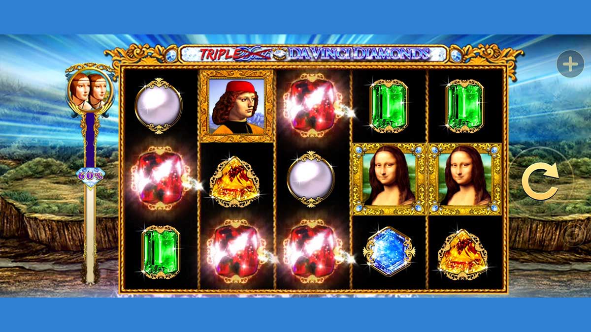 Double davinci diamonds slot machine pc games