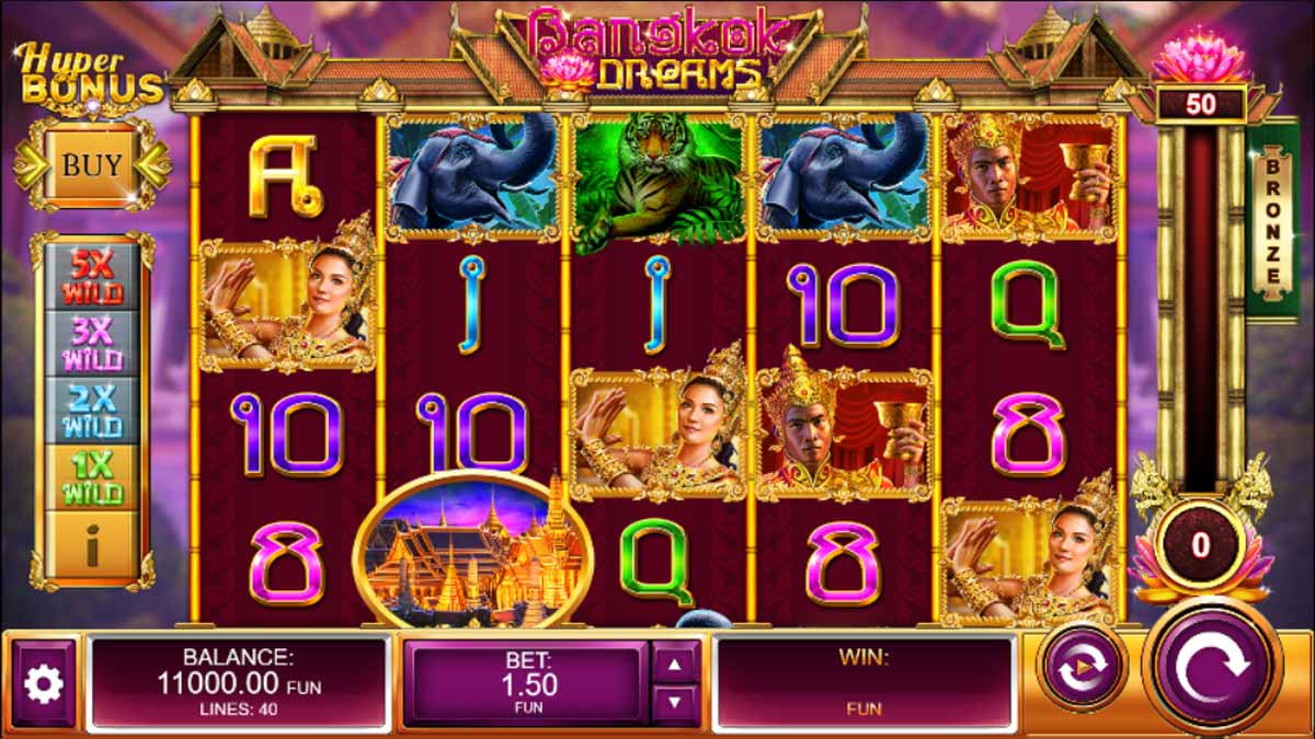 Play Bangkok Dreams at LV BET Online Casino!