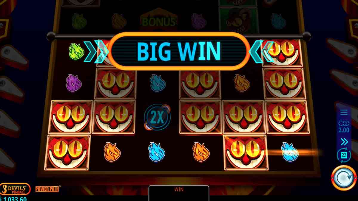 3 Devils Pinball Slot - Microgaming Casino Software