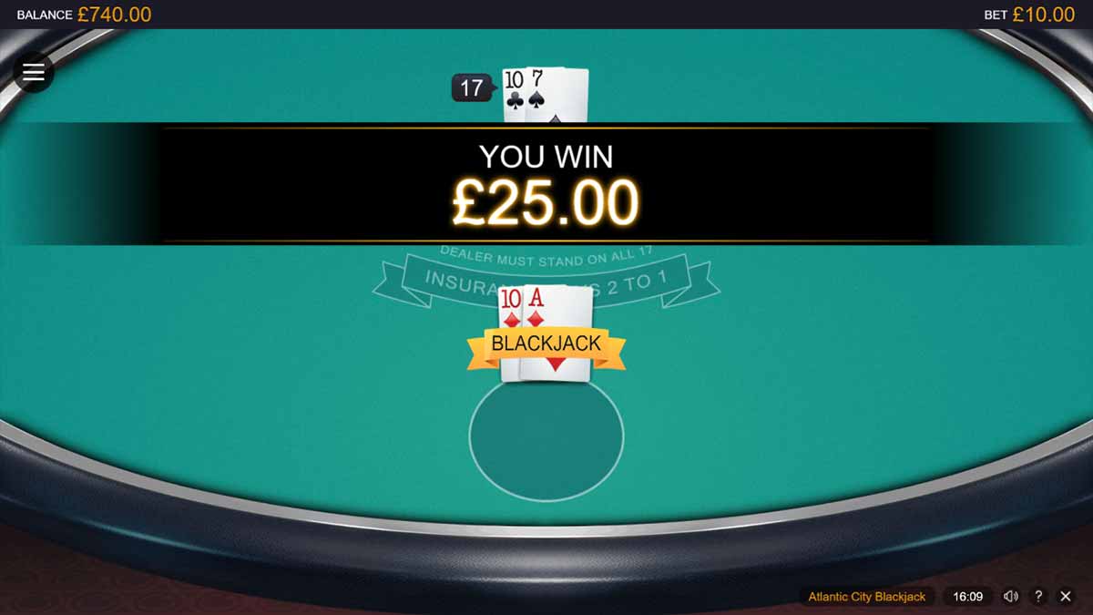 Atlantic City Blackjack