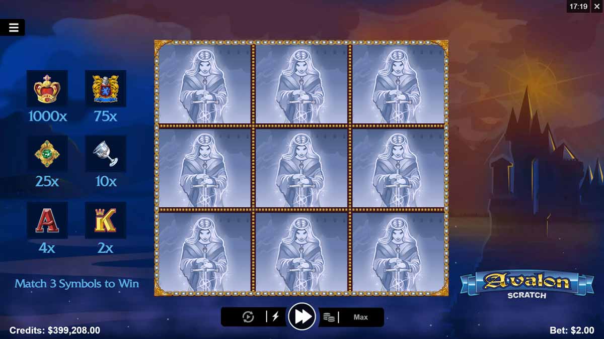 Avalon Quest for fortune play on LV BET