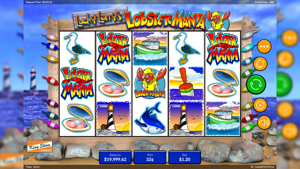 Lucky Larrys Lobster Mania - LVBet.com