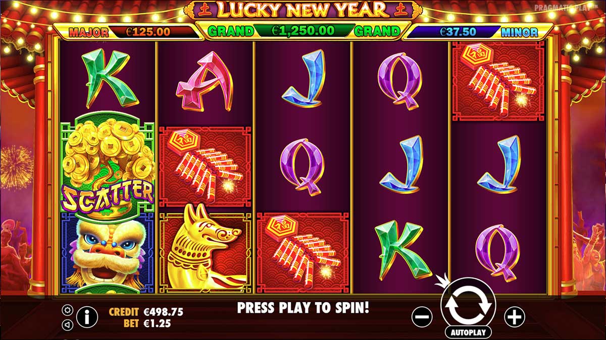 online slots lucky new year 855