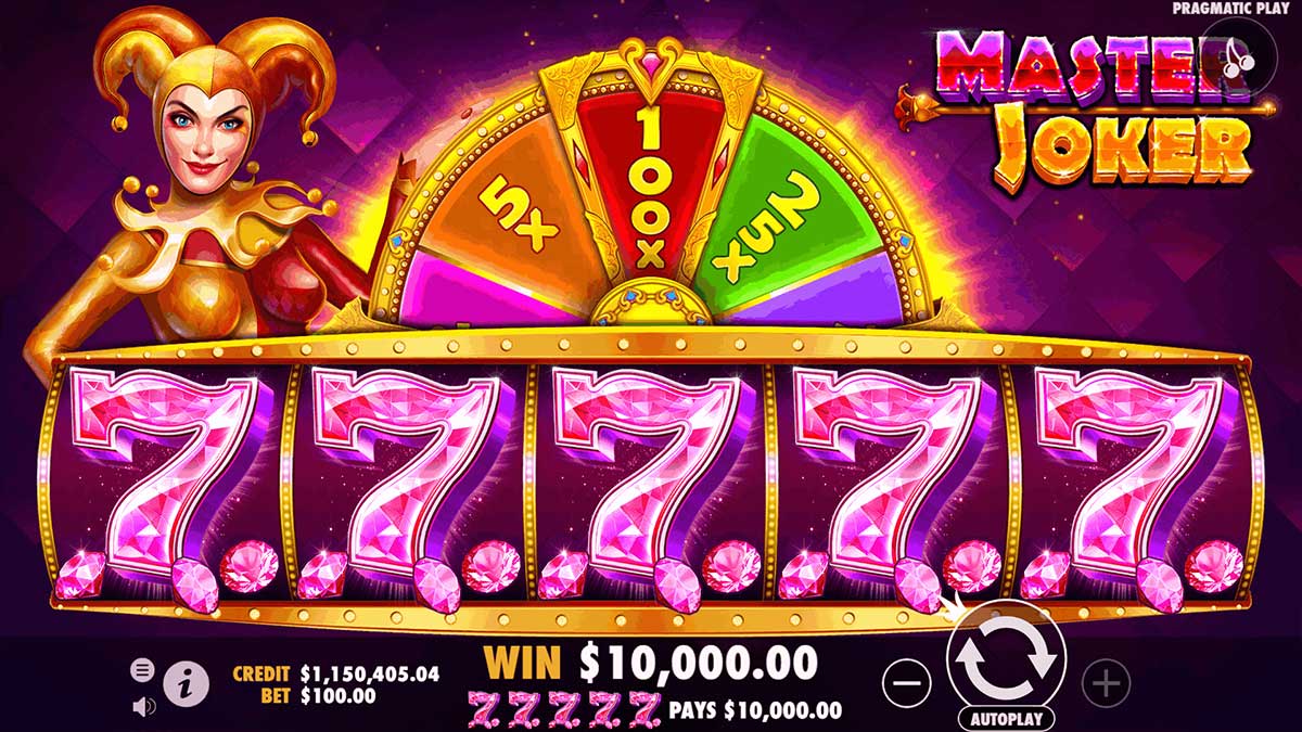 Golden Joker Slot: Ouro e fortuna no Master Joker da Pragmatic Play