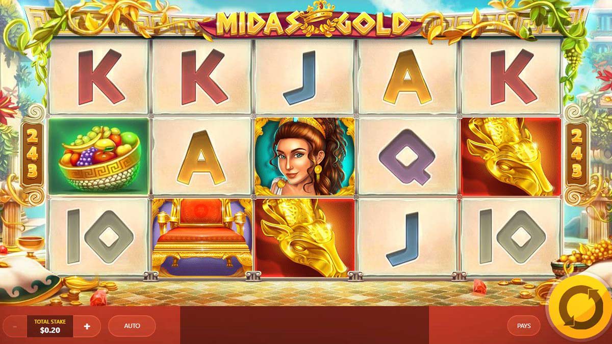 midas gold plus red gems