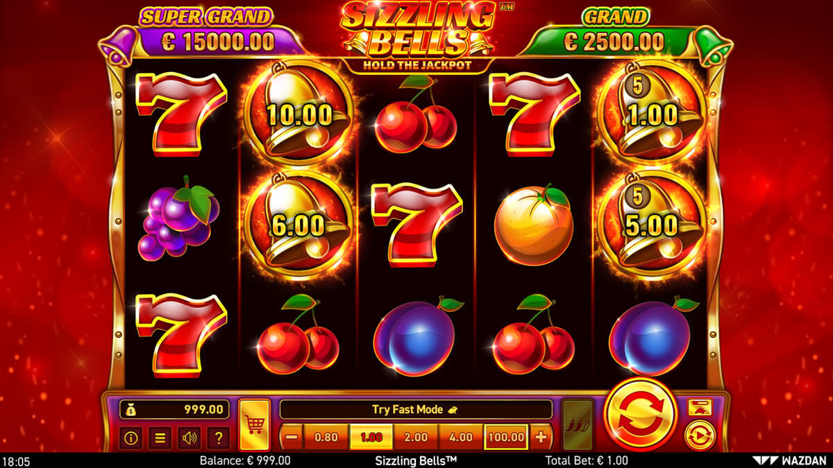 Sizzling Bells - Hold the Jackpot - LVBet.com