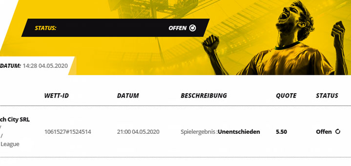 Wie prüfst Du die Details eines Wettscheins?